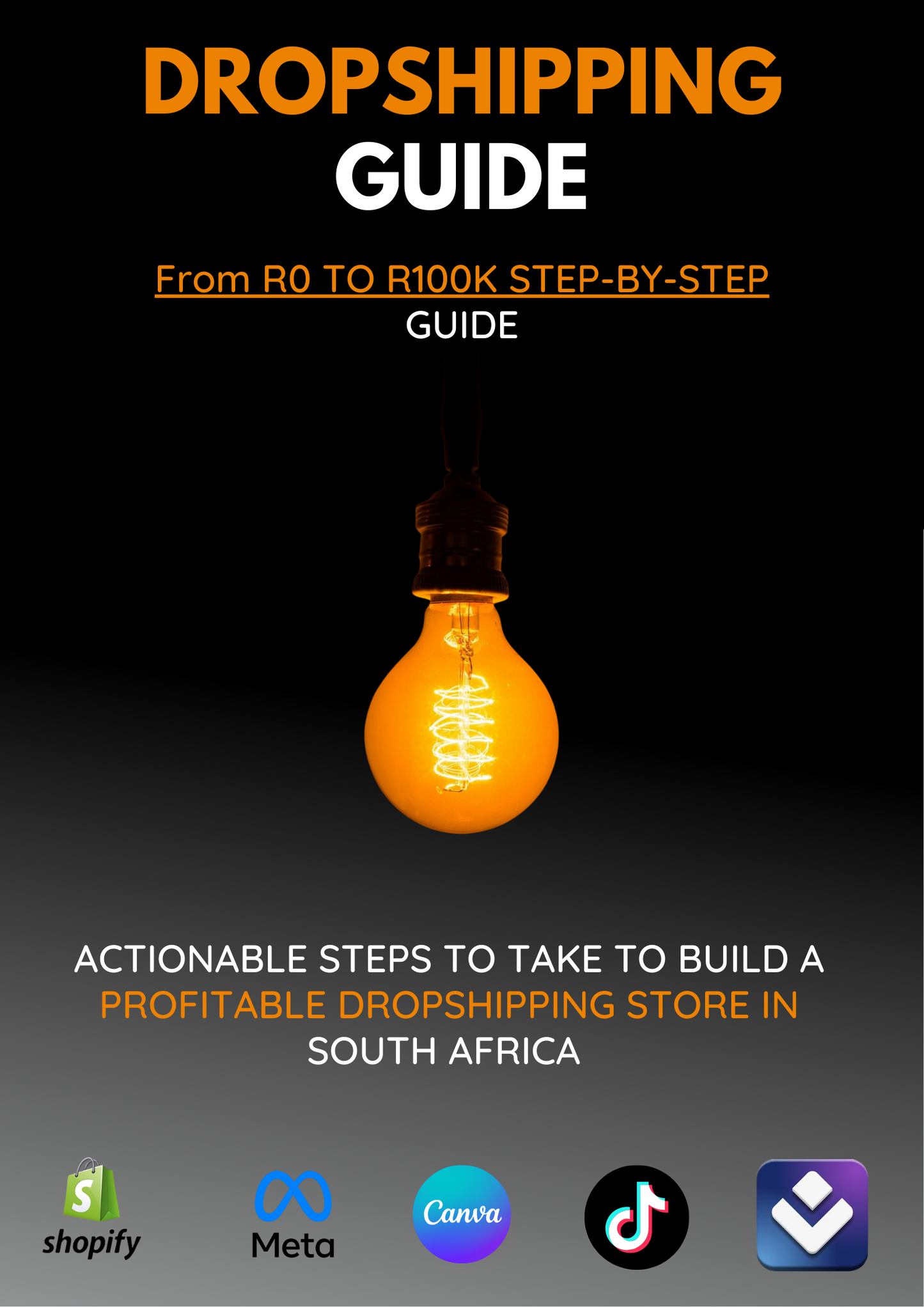 Step-By-Step Dropshiping Guide From R0 to R100k
