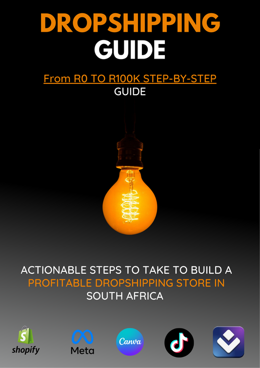Step-By-Step Dropshiping Guide From R0 to R100k